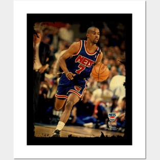 Kenny Anderson - Vintage Design Of Basketball Posters and Art